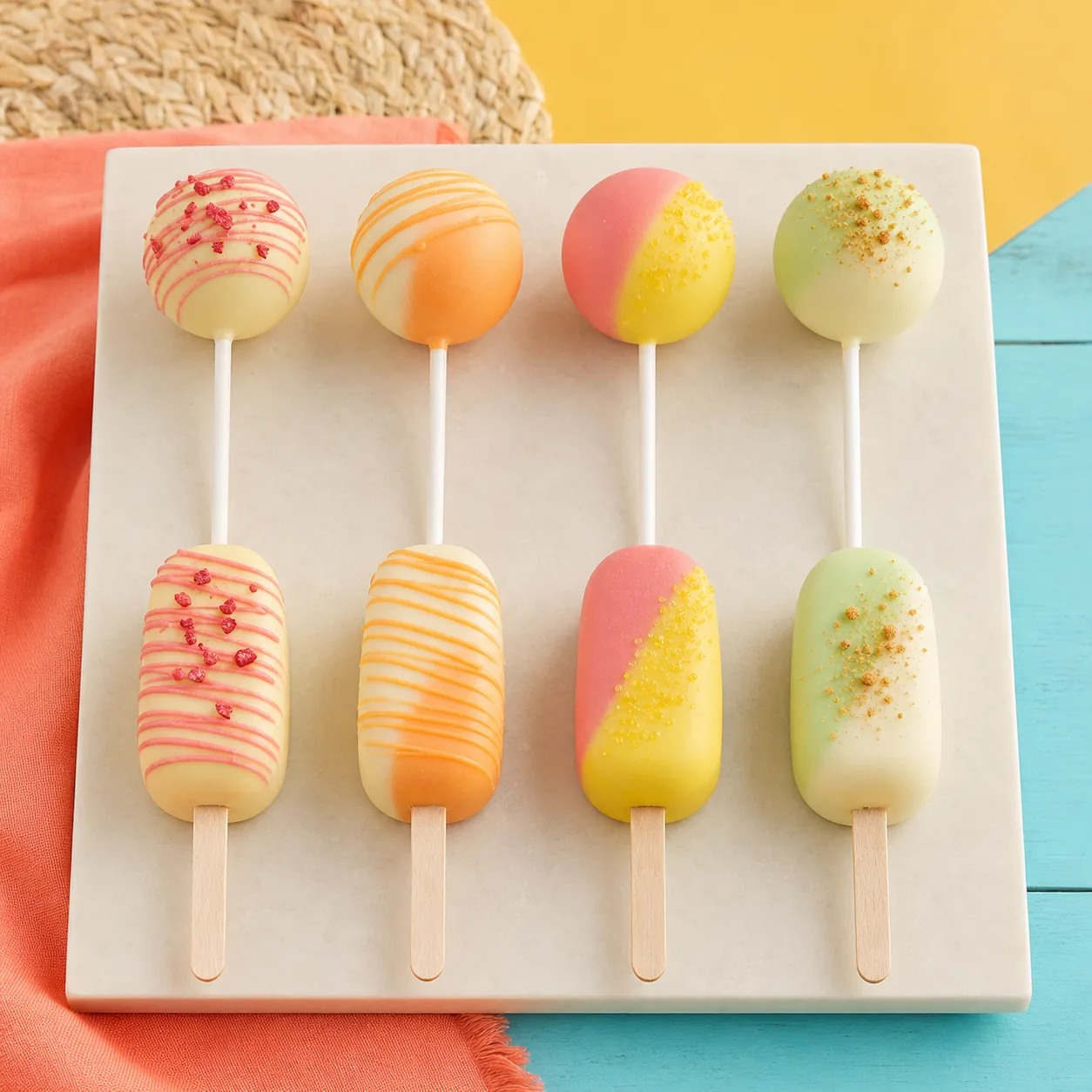 Summer Cake Pops assortment